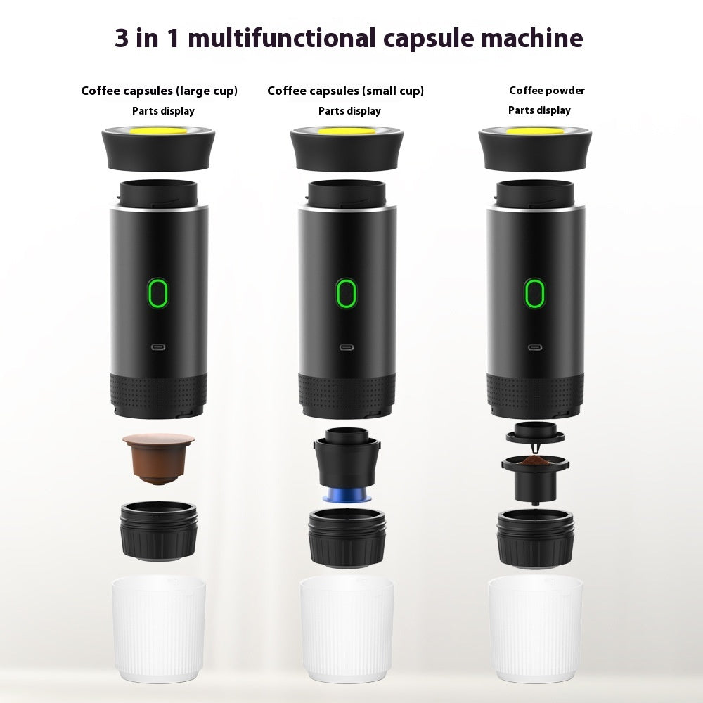 Portable Kaffeemachine 3 in 1